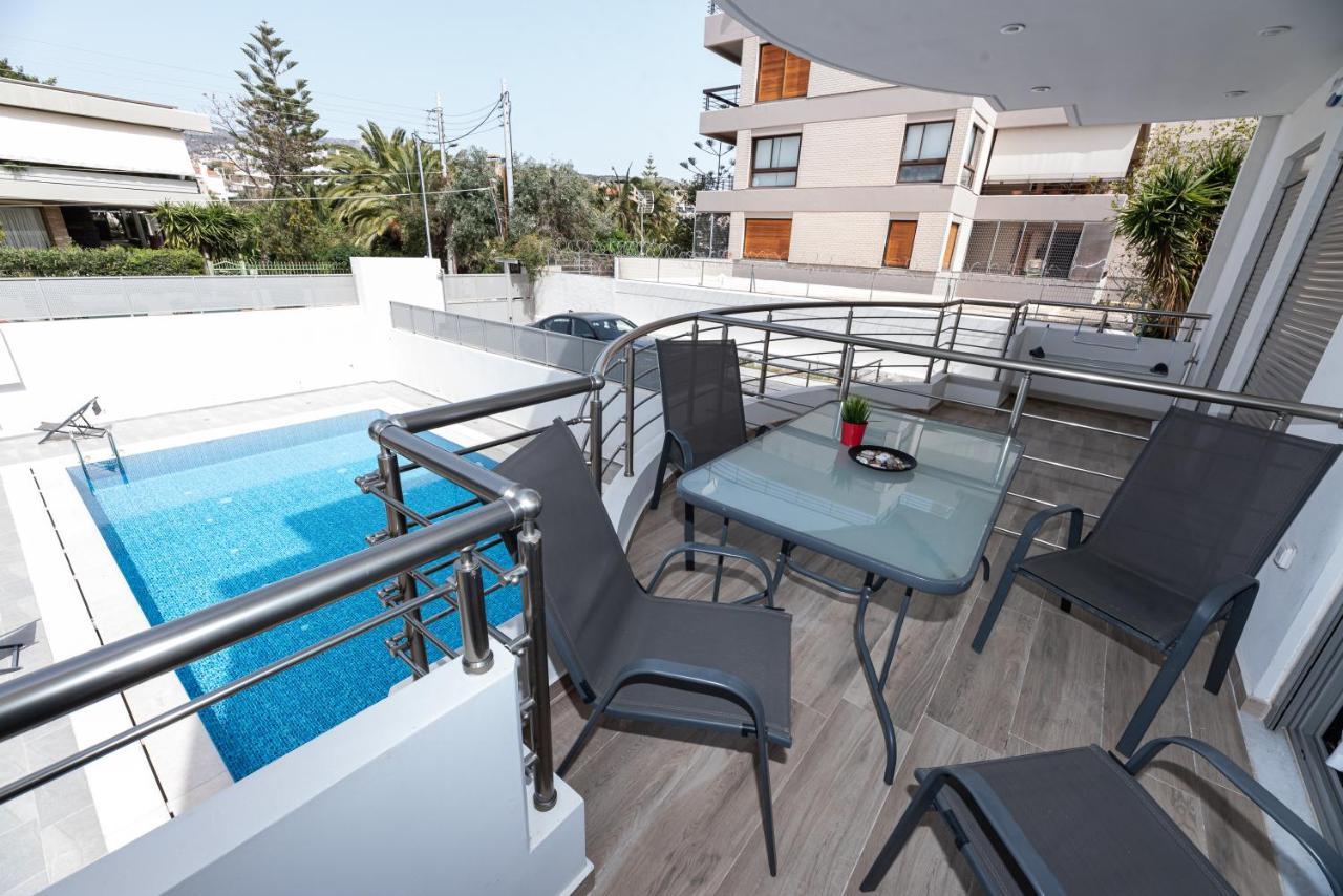 Design Apartment With Swimming Pool Near The Beach Atenas Exterior foto